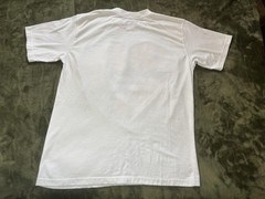 Famiglia E Amici Heart Logo Shirt Mens Small White Love Graphic Tee Valentine