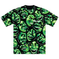Brand New Mens Market x Shrek AOP T-shirt Multi