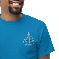 Eurofighter Typhoon T-Shirt – Embroidered Logo & Fighter Jet Tech Back Print