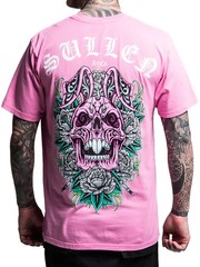 Sullen Men’s Skull Bunny 26 Short Sleeve Premium Graphic T-shirt Tattoo Easter
