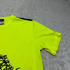 Nike Dri Fit T Shirt Neon Yellow Night of Nets Short Sleeve Mens Size Medium M