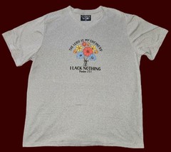 Cyberwear Spiritual T-Shirt Strechable “The Lord is my Shepherd, I lack Nothing”