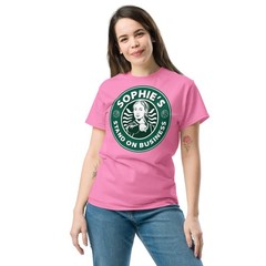 Funny Sophie Cunningham Shirt Indiana Coffee Tee Stand On Business Finger Point
