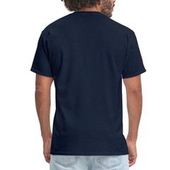 Swimmer Silhouette Swim Lettering Men’s T-Shirt