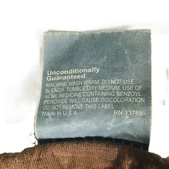 DSCP by BVD Brown 100% Combed Cotton US Army Military T-Shirt Men’s Size XL