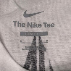Nike Ja Morant T-Shirt Mens Medium White Loose Fit Graphic Basketball NWT