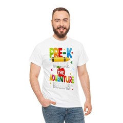 Pre-K Where The Adventure Begins Teacher T-Shirt