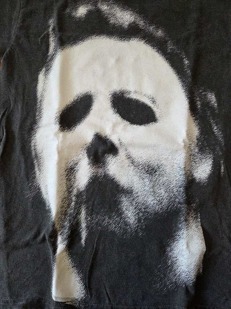 John Carpenter’s Halloween “The Night He Came Home” Mask T-Shirt Size Small