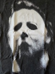 John Carpenter’s Halloween “The Night He Came Home” Mask T-Shirt Size Small