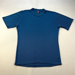 Vintage Patagonia Capilene Shirt Adult Medium Teal Blue Short Sleeve Hiking 90s
