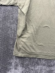Vintage Rothco T Shirt Mens 3XL Olive Green Skull Crossbones Black Ink Design