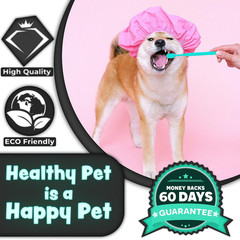 H&H Pets Toothbrush for Small Dogs & Cats – Soft and Extra Small Toothbrush Desi