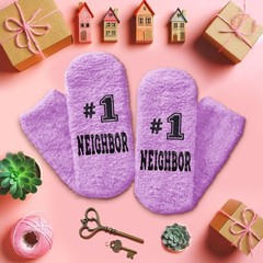 Neighbor Gifts Ideas Socks Hostess & House Warming Gifts for New Home, Holid…