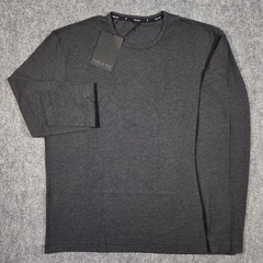 NWT Public Rec Go To Tee Shirt Mens XXL Heather Charcoal Gray Long Sleeve Crew