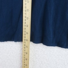 Adriano Goldschmied AG Waffle Knit Thermal Long Sleeve Shirt Men’s Medium Blue