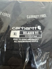 Carhartt Force Relaxed Fit Black Logo Crew T-Shirt Men’s XL