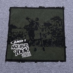 Vintage AND1 Mixtape Tour 2002 Street Hoops Promo T Shirt Size Men’s Large Grey