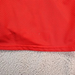 Practice Hockey Jersey Adult XL Red Mesh Bauer