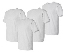 Hanes ComfortSoft® Men’s Short-Sleeve Crewneck T-Shirt 4-Pack O5280 Size Small