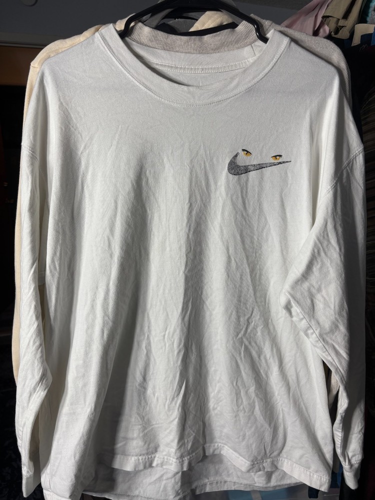 Nike Tee Adult Jungle Safari Loose Fit Long-Sleeve Tee T-Shirt SZ Large