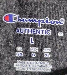 Champion Temple University Owls Mens Large Vintage Gray Hooter Mascot T Shirt