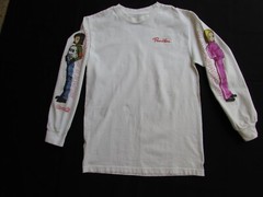 Dragon Ball Super Primitive Shirt Men White Long Sleeve Shrink After Washed Sz S