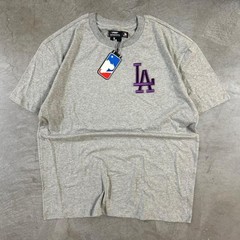 NWT Grey Los Angeles Dodgers streetwear basic tee