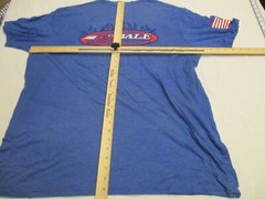 Mens district power gary belle blue t-shirt sz xxl