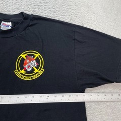 Vintage USAF 418th Flight Test Squadron FLTS T-Shirt Mens XL USA MADE