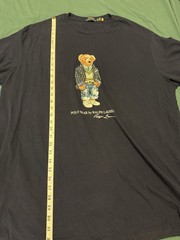 Polo Ralph Lauren Men’s 2XB Navy Blue Collegiate Bear Short Sleeve T Shirt
