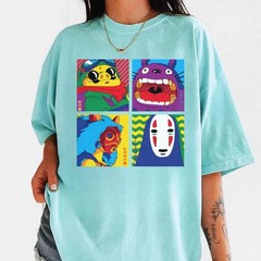 Porco Rosso Characters Shirt, Studio Ghibli Shirt