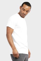 TEEJOY Men’s Cotton Short Sleeve Light Weight Crewneck T-Shirt, Pack of 2