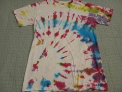Lot of 4 Men’s Small Tie Dye T Shirts Varied Style, Brand, Pattern