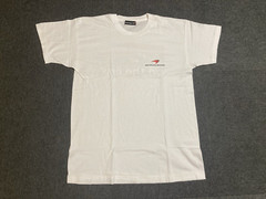 West McLaren Mercedes Formula 1 Racing Team Tee T Shirt Size L White Vintage