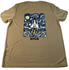 Shein Men Rocket & Letter Graphic Tee Round Neck Size Medium (38)