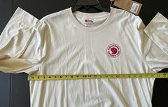 Fjallraven NWT Men’s Size XL Chalk White 1960 Logo Long Sleeve Shirt