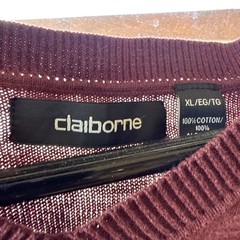Vintage 90s Mossimo (XXL) – Burgandy/ Claiborne(XL) Gray Sweater Vests LOT of 2