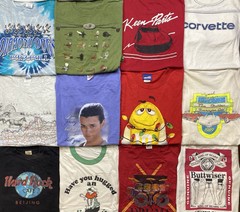 Vintage Graphic shirts Promo Funny Cartoons Sport Destinations Lot Of 20 Mix Szs