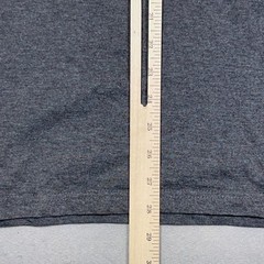Airwalk Pocket Tee Men XL Regular Fit Charcoal Grey Striped Chest Pocket Skater
