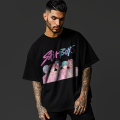 Siya Boys Anime Graphic T-Shirt – KPOP Inspired Boy Band Tee A276