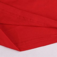 Muscle Alive Men Running Shorts with Pockets Athletic Medium, Red(5″ Inseam)