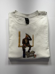 Benito Bowl T Shirt Football Inspired White Mens Small Preowned