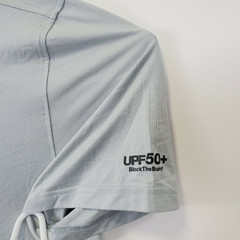 SPEEDO MEN’S SHORT SLEEVE SWIM UPF PROTECTION SHIRT(DOLPHIN GRAY SMALL)NWT