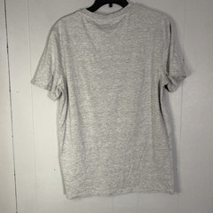 Lacoste Mens T Shirt Medium Heathered Grey Soft Feel M 21×28 Sleepwear