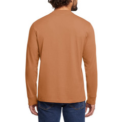 Eddie Bauer Men’s Long Sleeve Crewneck T-Shirt Size XL Orange