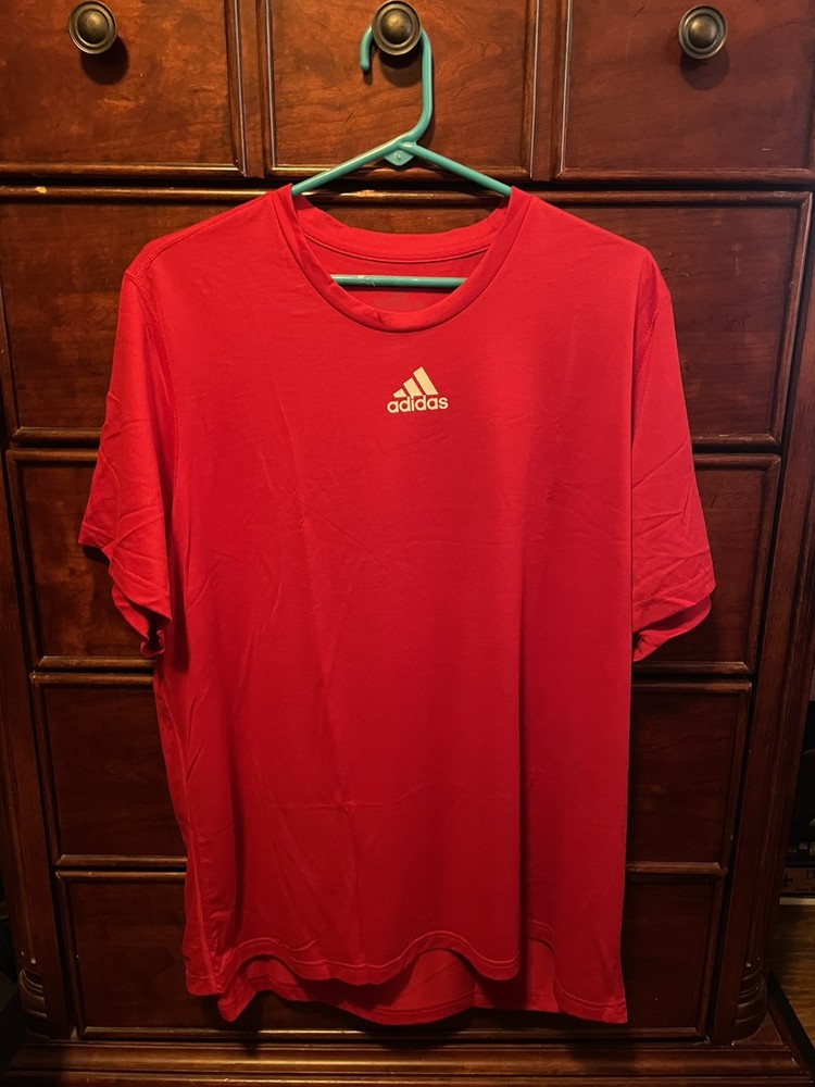 Adidas Creator Men’s Short Sleeve T-Shirt XL Red NWT