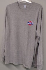 DATSUN Old Logo Embroidered Long Sleeve T-Shirt S-6XL, LT-4XLT Nissan New
