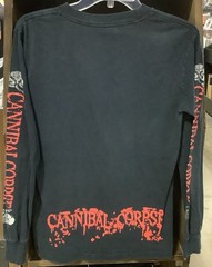 VINTAGE 2007 Cannibal Corpse Small Black Long Sleeve Band Tee (SEE PHOTOS)