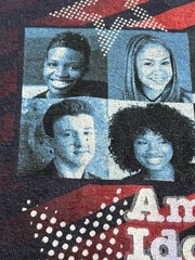 Vintage American Idol 2004 Jennifer Hudson Fantasia Barrino Concert T-Shirt