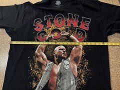 Stone Cold Steve Austin T-Shirt Size 2XL SCSA Texas Venom Double Sided